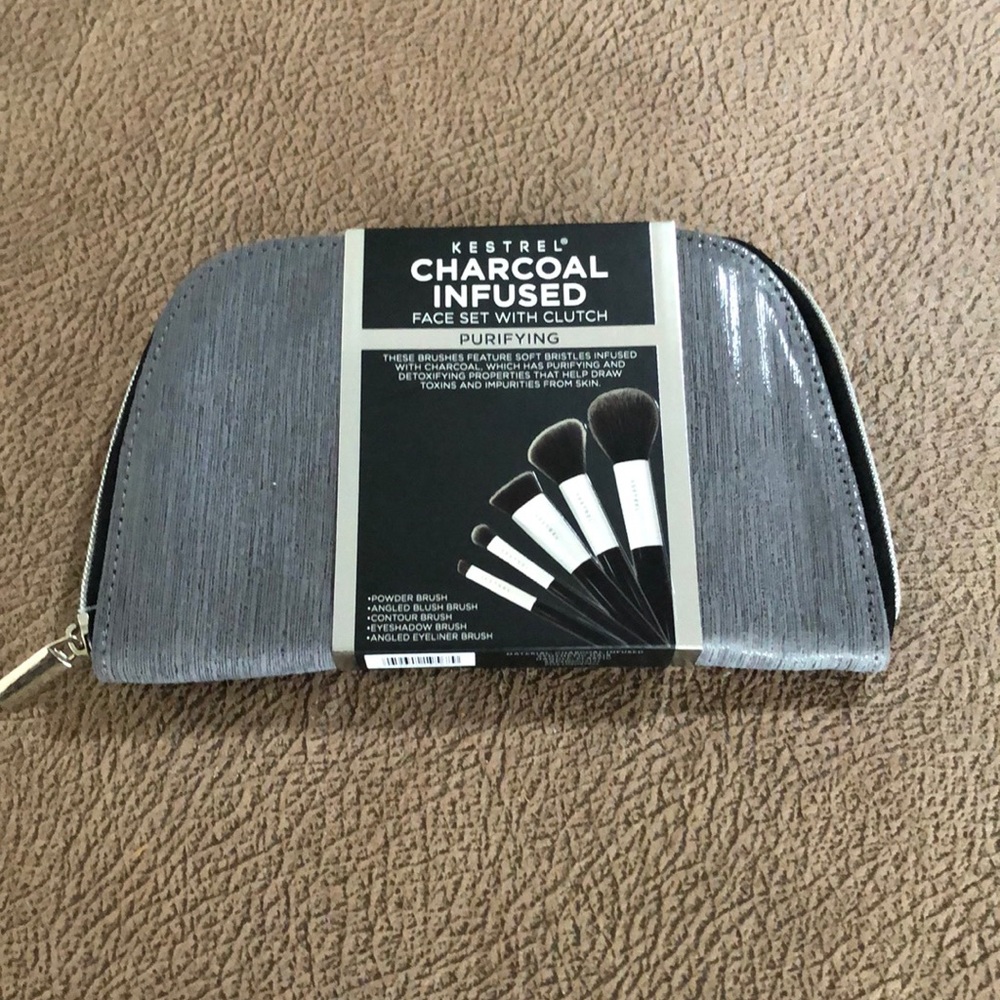 Charcoal infused brushes!